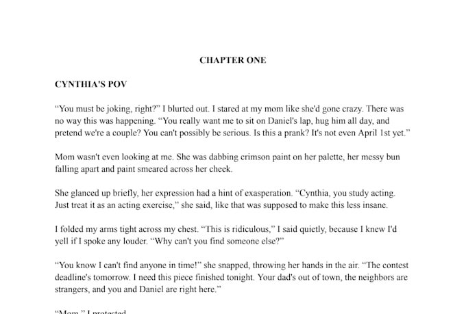 ghostwrite romance, supernatural or action stories